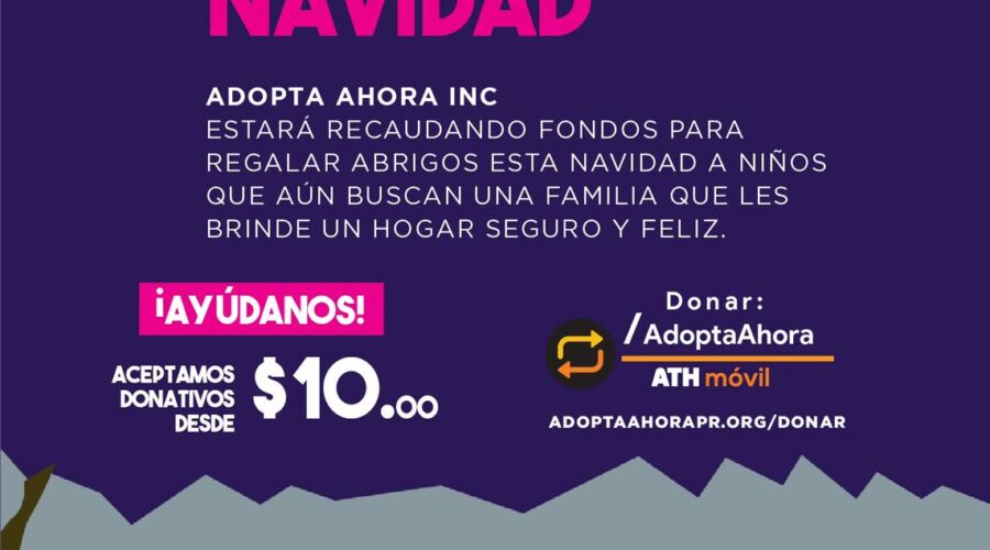 Campaña a beneficio de niños en hogares sustitutos